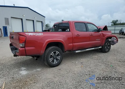 2016 Toyota Tacoma Double Cab из США, поврежденный, VIN 5TFDZ5BNXGX001249
